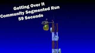 Getting Over It CSR in 59 seconds (Community Segmented Run)