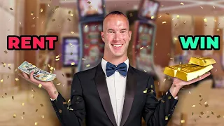 I Gambled My $1,500 Rent Money in Vegas and WON A Jackpot!