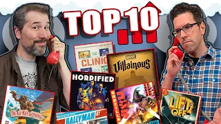 Top 10 Board Games Gaining Popularity | August 2020