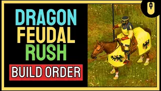 Aoe4 Feudal Rush Build Order | Order Of The Dragon