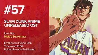 Slam Dunk Unreleased OST (57) - Maki's Supremacy