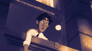 RECREATION PAPERMAN  happy  Endinglove story  #ANIMATION#animated#paperman #sadlovestory#shortfilm