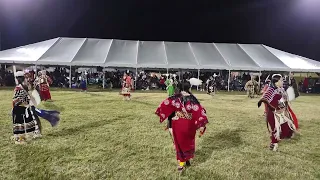 Jr. Women's N. Traditional @ Muckleshoot Pow-wow - Saturday Night 2023