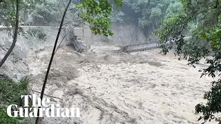 Glacial lake bursts its banks, triggering flash floods in north-east India