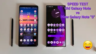 SPEED TEST  Samsung Galaxy S23 Ultra vs Samsung Galaxy Note 8