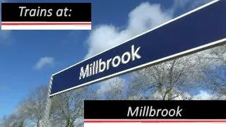 Trains at Millbrook 01/03/2024