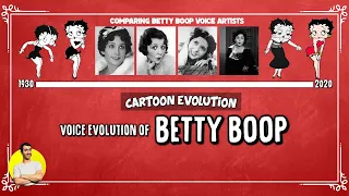 Voice Evolution of BETTY BOOP - 90 Years Compared & Explained | CARTOON EVOLUTION