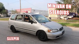 Turbo Minivan Makes Insane Power!