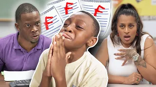 “Mom SHOCKED When SON’s Teacher Reports BAD GRADES!”