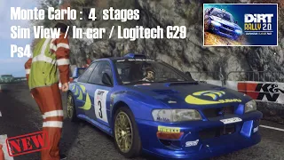 DiRT Rally 2.0 - Mcrae DLC - Monte Carlo - Subaru Impreza WRC S9 - Bad Setup