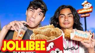 Eating The Entire JOLLIBEE Menu