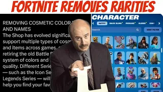 Fortnite Removed Cosmetic Rarities (EXTREME RANT)