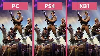 Fortnite – PC vs. PS4 vs. Xbox One Frame Rate Test & Graphics Comparison Early Access