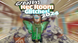 The Greatest Rec Room 2024 Glitches! (Working Glitches)