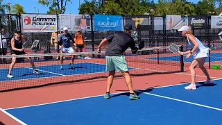 Gold Medal Match: Mixed 55+ Pickleball at US Open 2024