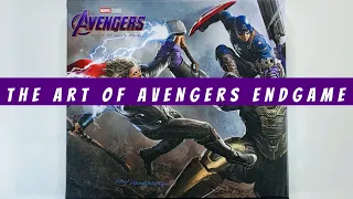 The Art of Avengers Endgame (flip through) Artbook