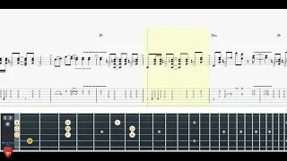 (Dire Straits) Sultans Of Swing - Fingerstyle Lesson + TAB