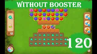 Gardenscapes Level 120 - [12 moves] [2023] [HD] solution of Level 120 Gardenscapes [No Boosters]