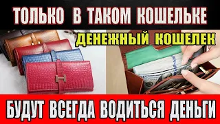 Только в ТАКОМ КОШЕЛЬКЕ будут ВСЕГДА водиться ДЕНЬГИ!