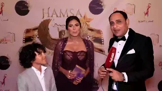 اول ظهور ليوسف ابن الفنانة هاجر الشرنوبي وشاهد المفاجأة