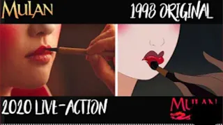 Mulan 1998 vs Mulan 2020 Comparison Top 5 moments EP1