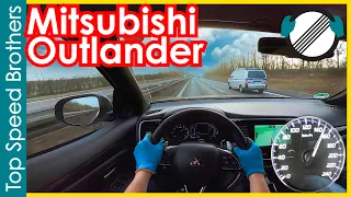 Mitsubishi Outlander 2.0 (2021) AUTOBAHN POV TOP SPEED 🚀