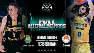 Semi-Finals: Lenovo Tenerife v Peristeri bwin | Full Highlights | #BasketballCL 2023-24