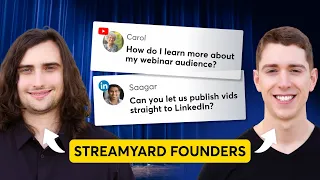 Ask StreamYard: New Features To Know & GROW Your Audience (#245)