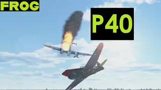 P40 Vs Bf109, Bf110, & Ju88: IL-2 BOS (Multiplayer)