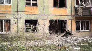 Обстрел Донецка - Площадь Бакинских Комиссаров