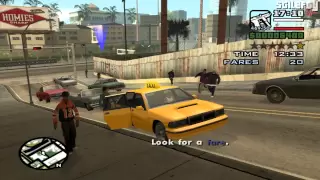 GTA San Andreas - Taxi Driver [50 Fares]