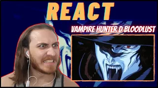 REACT/REAÇÃO - Vampire Hunter D Bloodlust [AMV] - Sanctus Espiritus (Our Solemn Hour)