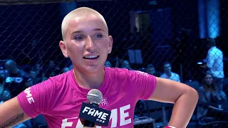 FAME MMA 7: Linkimaster wyzwana przez Kamilę Wybrańczyk (F2F)