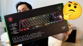 Razer Deathstalker v2 Pro TKL vs Logitech G915 TKL - Keyboard Unboxing, Review & Comparison