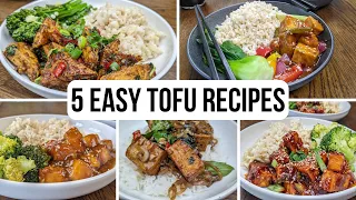 TOFU Recipes Compilation You'll LOVE for LUNCH or DINNER!!