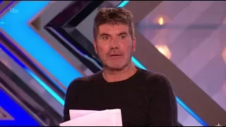 She Changes Her Outfit Just To Sing Another Song, Simon COULDN´T LOOK! The X Factor UK 2017