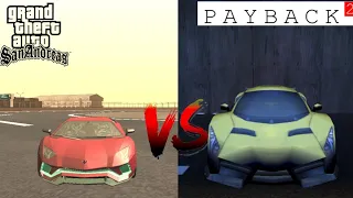 GTA SA VS PAYBACK 2 WHICH IS BEST LAMBORGHINI