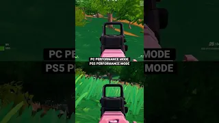 PC vs PS5 Performance Mode - Fortnite