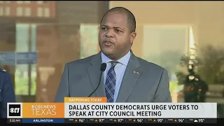 Dallas County Democrats call on Mayor Eric Johnson to resign