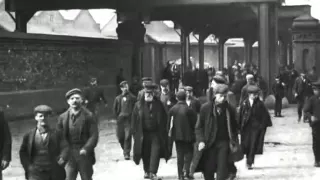 Employees Leaving Alexandra Docks, Liverpool 1901