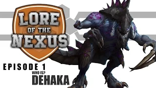 LORE OF THE NEXUS EP.1 - Who is? DEHAKA  - Heroes of the Storm Lore.