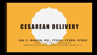 CEASAREAN DELIVERY