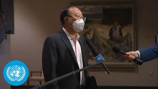 China on Syria, Taiwan & other topics -  Security Council Media Stakeout (29 August 2022)
