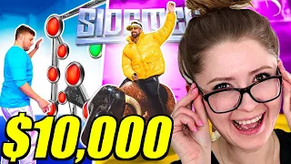 Americans React To SIDEMEN $10,000 FAN CHALLENGE