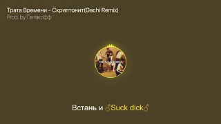 Трата Времени   Скриптонит ♂️Right Version ♂️Gachi Remix 9zv0M2smJxc