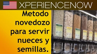 Método novedoso para servir nueces y semillas en negocios de USA