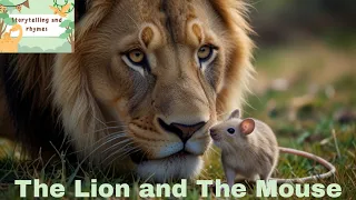 The Lion and The Mouse English story for kids