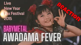 BABYMETAL - あわだまフィーバーの反応 | NYFF 2015 SSA |ドラマーが反応する