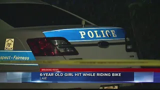 Driver flees after hitting a little girl in Laie