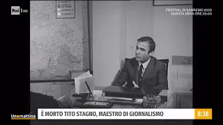 Il ricordo di Tito Stagno - Unomattina 01/02/2022